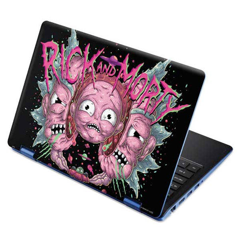 Adult Swim Rick and Morty Split Head Rick Aspire R11 11.6in Skin