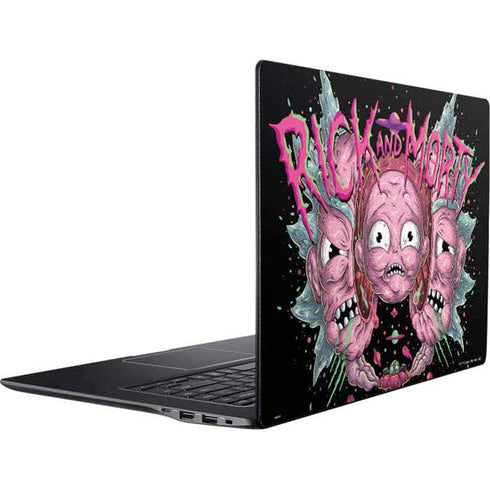 Adult Swim Rick and Morty Split Head Rick Ativ Book 9 (15.6in 2014) Skin
