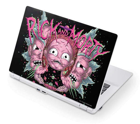 Adult Swim Rick and Morty Split Head Rick Acer Chromebook Skin