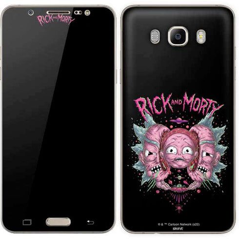 Adult Swim Rick and Morty Split Head Rick Galaxy J7 Skin