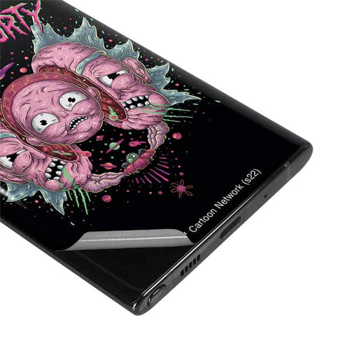 Adult Swim Rick and Morty Split Head Rick Galaxy Note 10 Plus Skin
