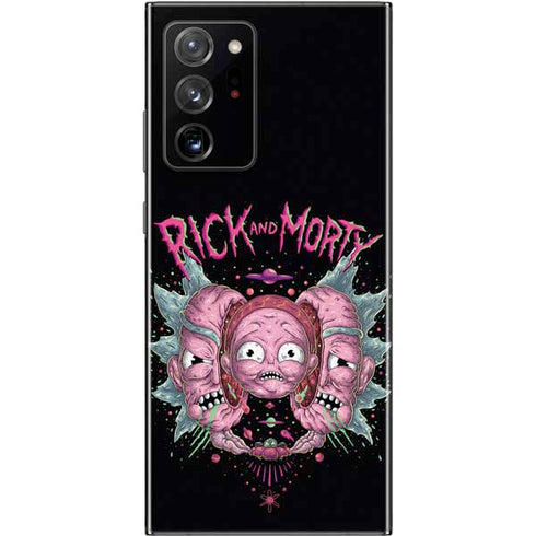 Adult Swim Rick and Morty Split Head Rick Galaxy Note20 Ultra 5G Skin