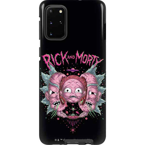Adult Swim Rick and Morty Split Head Rick Galaxy S20 Plus Pro Case