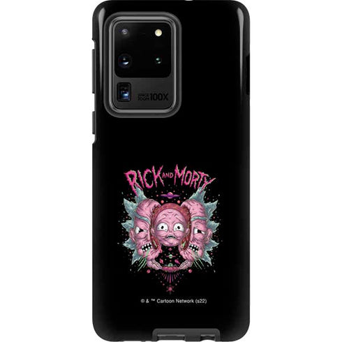 Adult Swim Rick and Morty Split Head Rick Galaxy S20 Ultra 5G Pro Case