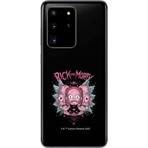 Adult Swim Rick and Morty Split Head Rick Galaxy S20 Ultra 5G Skin