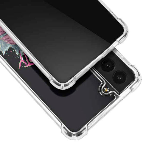 Adult Swim Rick and Morty Split Head Rick Galaxy S21 Plus 5G Clear Case