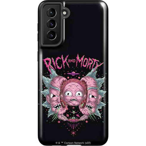 Adult Swim Rick and Morty Split Head Rick Galaxy S21 Plus 5G Pro Case