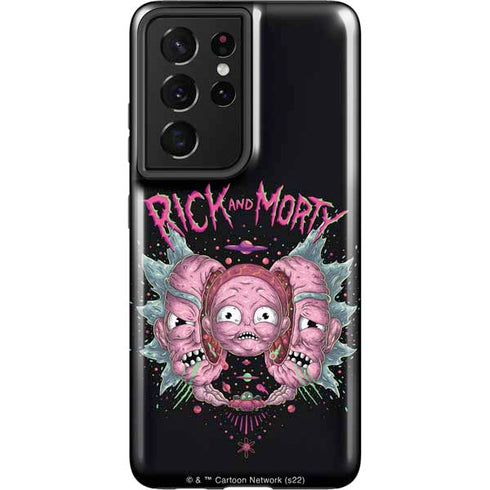 Adult Swim Rick and Morty Split Head Rick Galaxy S21 Ultra 5G Pro Case