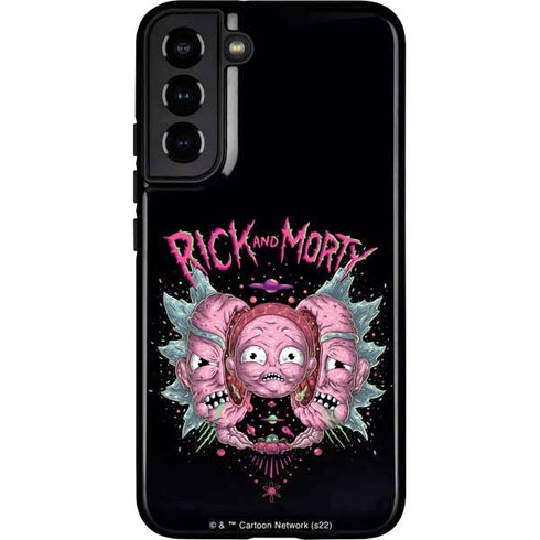 Adult Swim Rick and Morty Split Head Rick Galaxy S22 Plus Pro Case