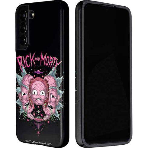 Adult Swim Rick and Morty Split Head Rick Galaxy S22 Plus Pro Case