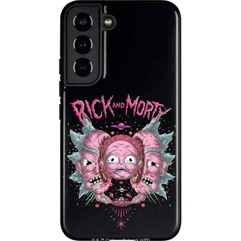Adult Swim Rick and Morty Split Head Rick Galaxy S22 Pro Case