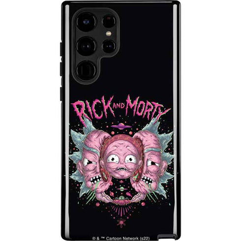 Adult Swim Rick and Morty Split Head Rick Galaxy S22 Ultra Pro Case