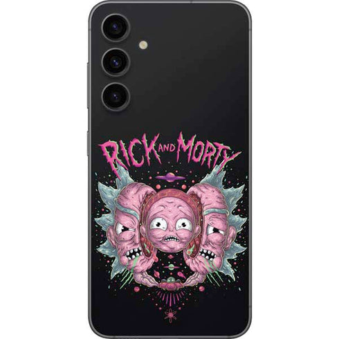 Adult Swim Rick and Morty Split Head Rick Galaxy S23 FE Skin