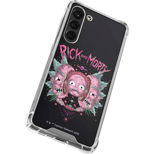 Adult Swim Rick and Morty Split Head Rick Galaxy S23 Plus Clear Case