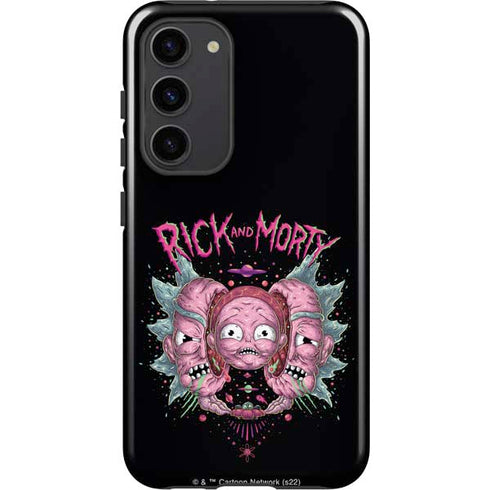 Adult Swim Rick and Morty Split Head Rick Galaxy S23 Plus Pro Case