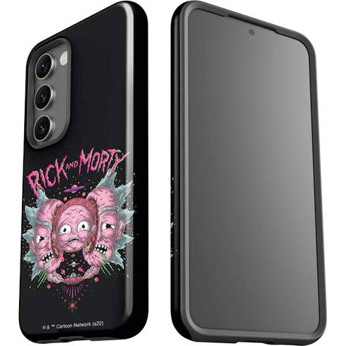 Adult Swim Rick and Morty Split Head Rick Galaxy S23 Plus Pro Case