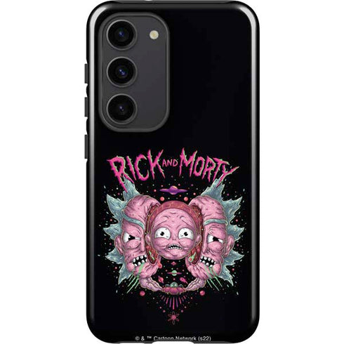 Adult Swim Rick and Morty Split Head Rick Galaxy S23 Pro Case