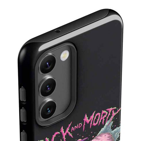 Adult Swim Rick and Morty Split Head Rick Galaxy S23 Pro Case