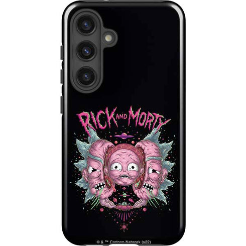 Adult Swim Rick and Morty Split Head Rick Galaxy S24 Impact Case