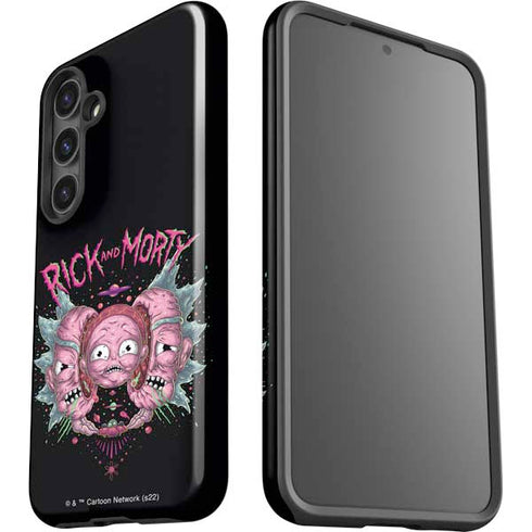 Adult Swim Rick and Morty Split Head Rick Galaxy S24 Impact Case