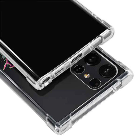 Adult Swim Rick and Morty Split Head Rick Galaxy S24 Ultra Clear Case