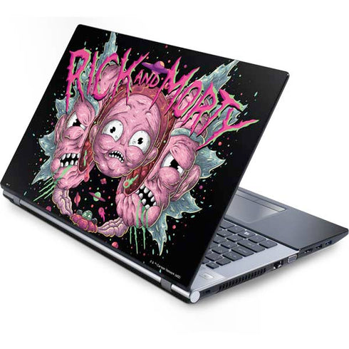 Adult Swim Rick and Morty Split Head Rick Generic Laptop Skin