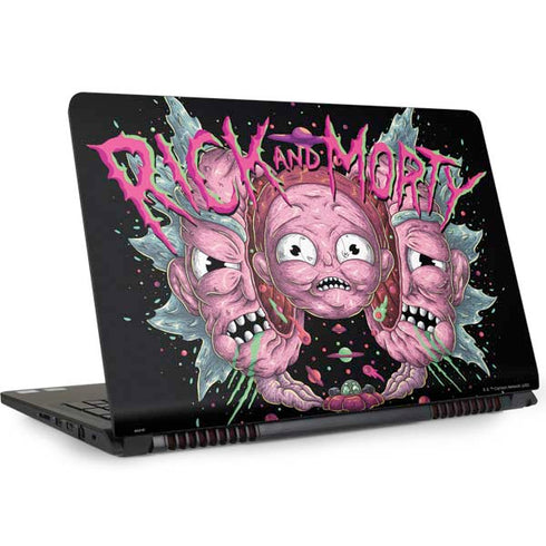 Adult Swim Rick and Morty Split Head Rick Dell Inspiron Skin