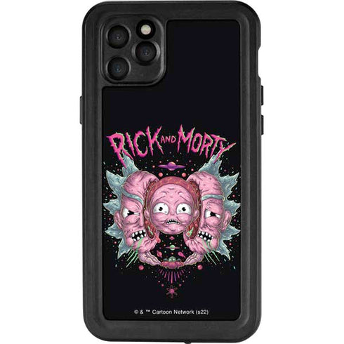 Adult Swim Rick and Morty Split Head Rick iPhone 11 Pro Max Waterproof Case