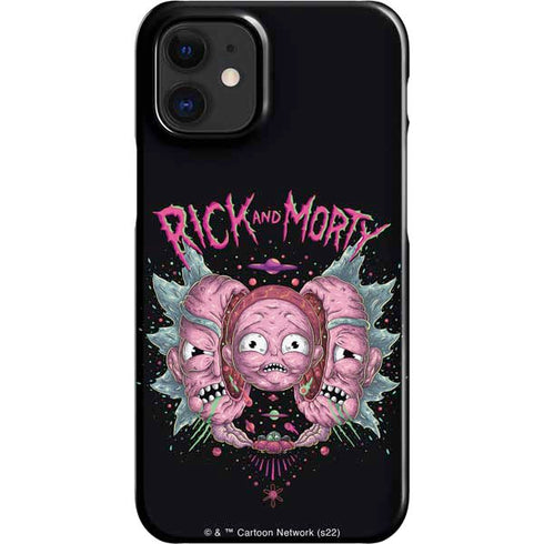 Adult Swim Rick and Morty Split Head Rick iPhone 12 Mini Lite Case