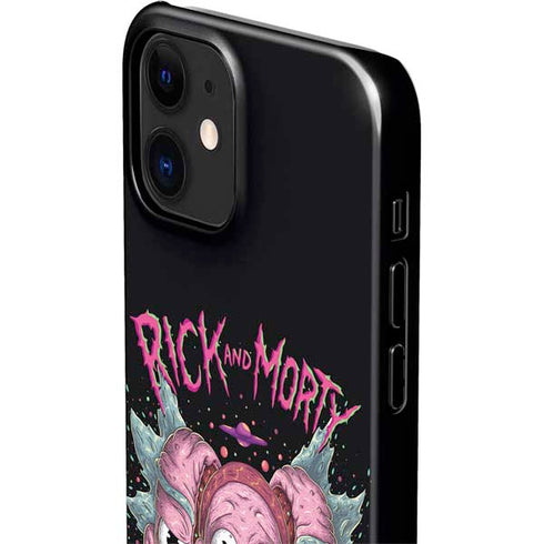 Adult Swim Rick and Morty Split Head Rick iPhone 12 Mini Lite Case