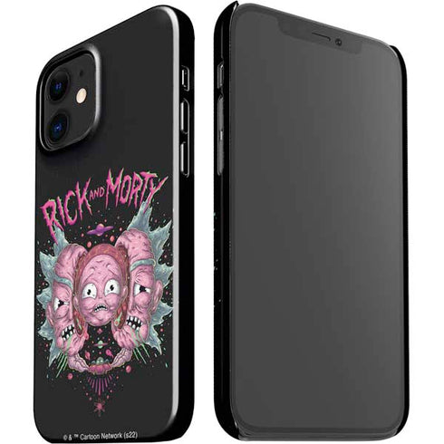 Adult Swim Rick and Morty Split Head Rick iPhone 12 Mini Lite Case