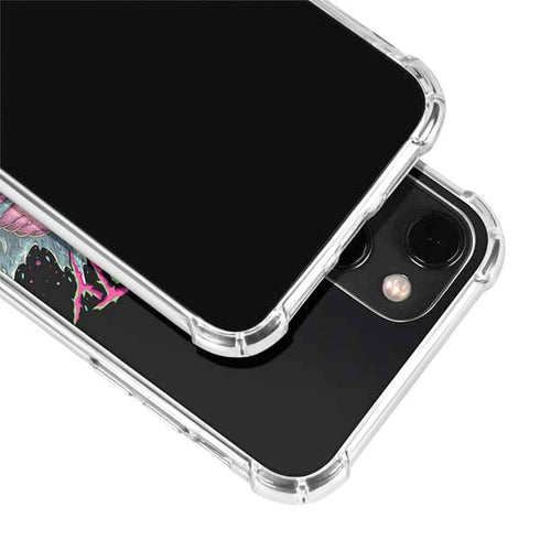 Adult Swim Rick and Morty Split Head Rick iPhone 13 Clear Case