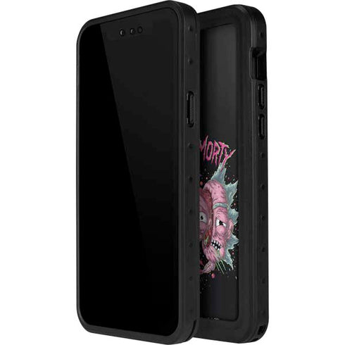 Adult Swim Rick and Morty Split Head Rick iPhone 13 Mini Waterproof Case