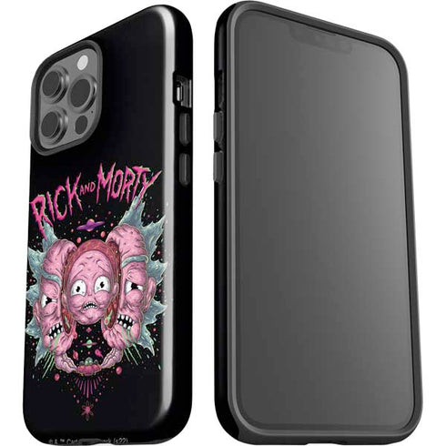 Adult Swim Rick and Morty Split Head Rick iPhone 13 Pro Max Impact Case