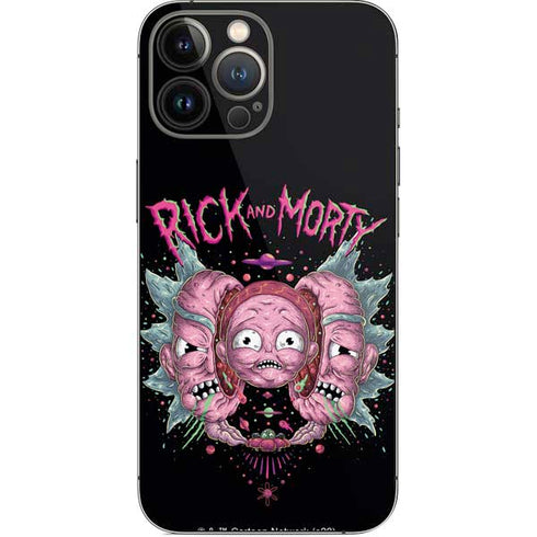 Adult Swim Rick and Morty Split Head Rick iPhone 13 Pro Max Skin