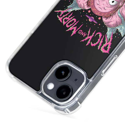 Adult Swim Rick and Morty Split Head Rick iPhone 14 Plus MagSafe Case