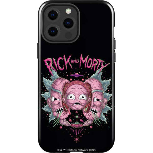 Adult Swim Rick and Morty Split Head Rick iPhone 15 Pro Max Impact Case