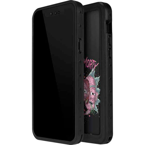 Adult Swim Rick and Morty Split Head Rick iPhone 14 Pro Max Waterproof Case