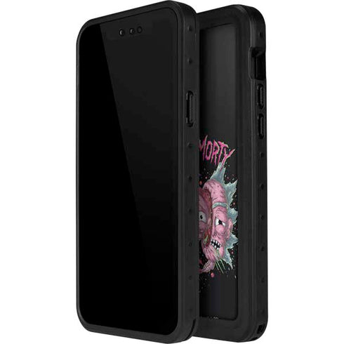 Adult Swim Rick and Morty Split Head Rick iPhone 15 Plus Waterproof Case