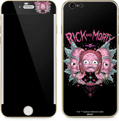 Adult Swim Rick and Morty Split Head Rick iPhone 6/6s Skin