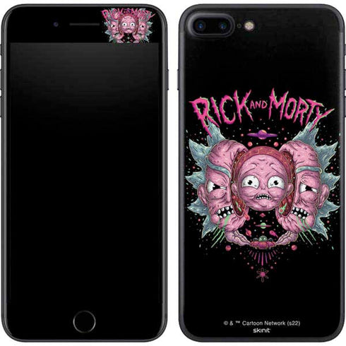 Adult Swim Rick and Morty Split Head Rick iPhone 8 Plus Skin