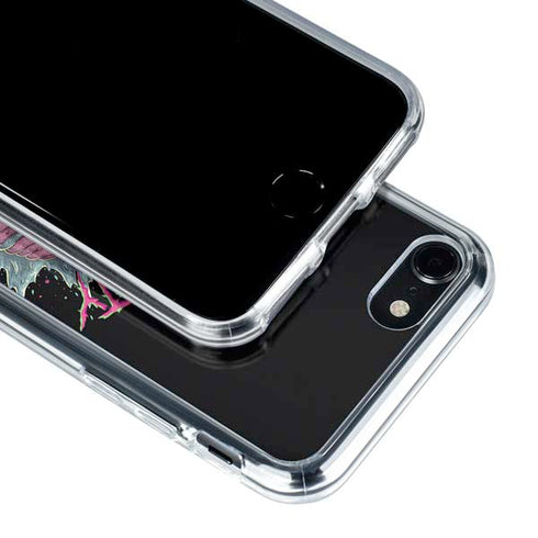 Adult Swim Rick and Morty Split Head Rick iPhone SE (2nd & 3rd Gen) Clear Case