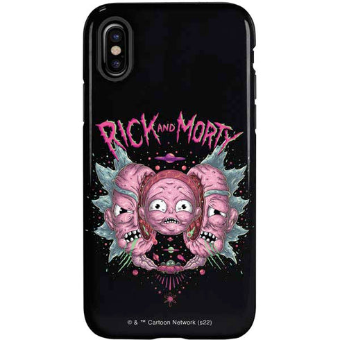 Adult Swim Rick and Morty Split Head Rick iPhone X Pro Case