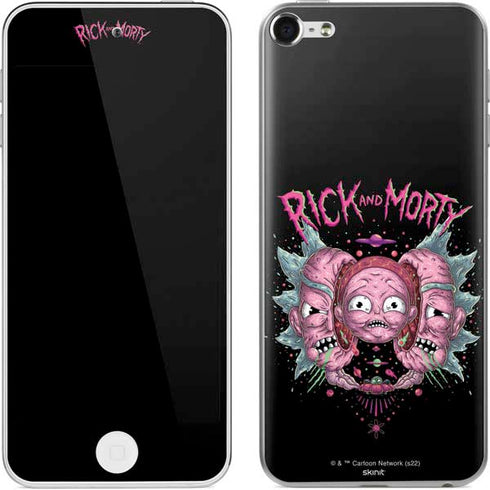 Adult Swim Rick and Morty Split Head Rick Apple iPod Skin