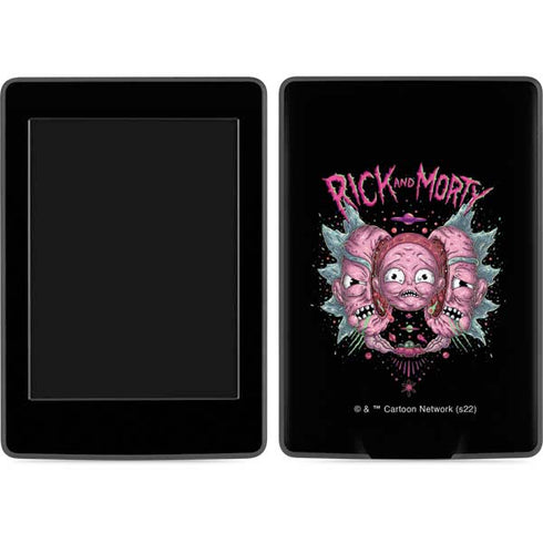 Adult Swim Rick and Morty Split Head Rick Amazon Kindle Skin