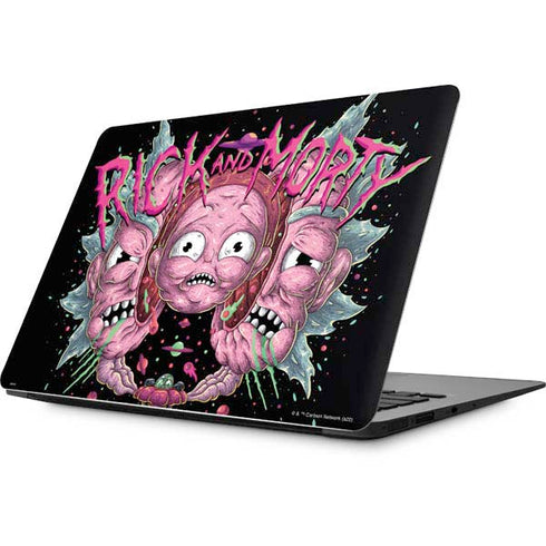 Adult Swim Rick and Morty Split Head Rick Apple MacBook Skin