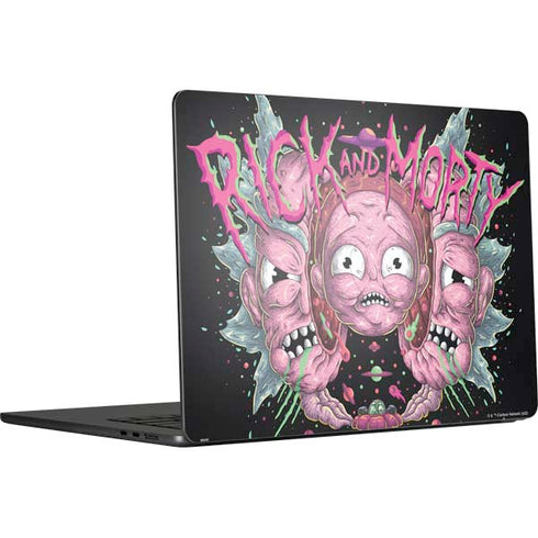 Adult Swim Rick and Morty Split Head Rick MacBook Air 15 in (2023) Skin
