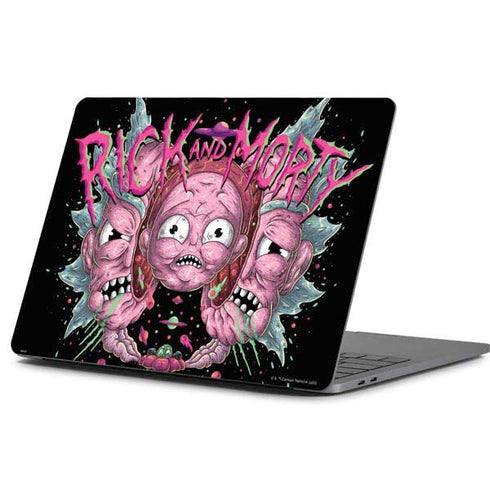 Adult Swim Rick and Morty Split Head Rick Apple MacBook Pro 13-inch Skin