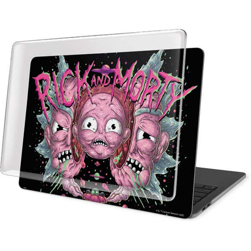 Adult Swim Rick and Morty Split Head Rick MacBook Pro 15in (2016-19) Case plus Skin