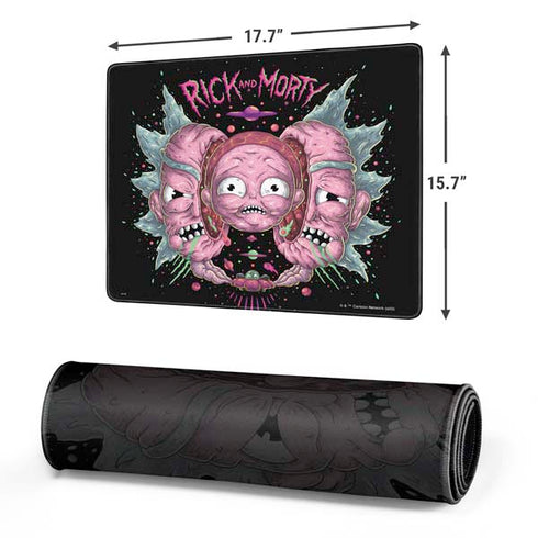 Adult Swim Rick and Morty Split Head Rick Gaming Mouse Pad